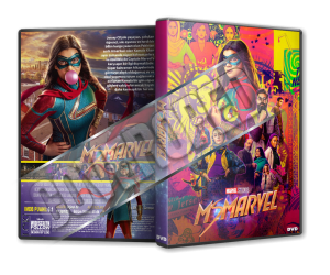 Ms Marvel 2022 Türkçe Dizi Cover Tasarımı